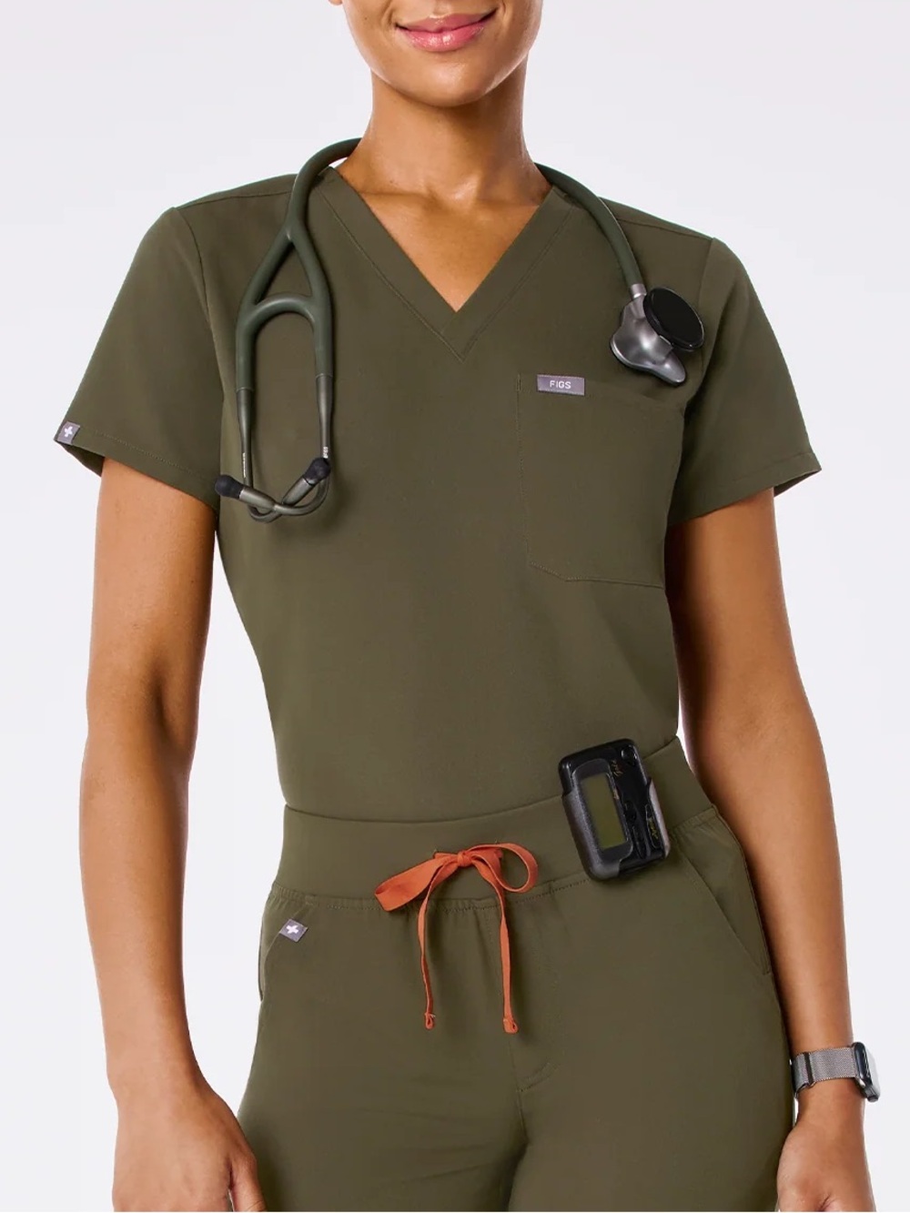 Figs Catarina Scrub top